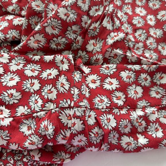 Anthropologie Annalee Wide-leg floral Pants size 4 - Picture 7 of 8
